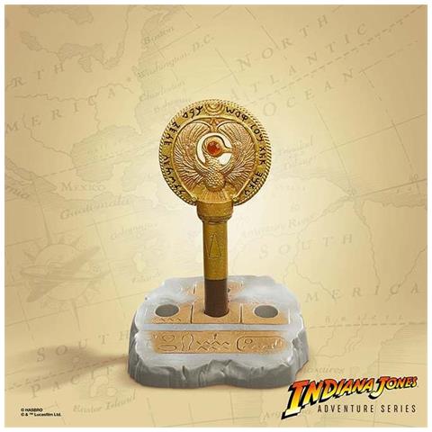 Indiana Jones Adventure Series Replica ''copricapo E Asta Di Ra - Foto 1
