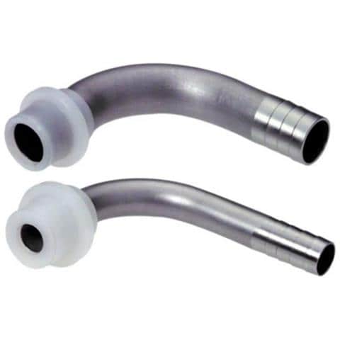 Ugello Per Tubo Birra Curvo Cns Con Guarnizione Stampata Nw 7 Mm - Foto 2