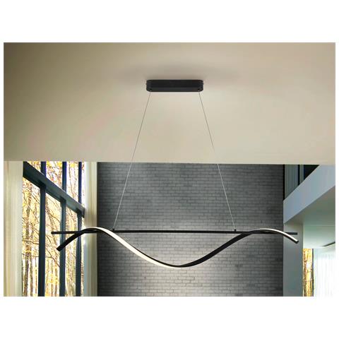 Lampada Boa, Nero - Foto 2