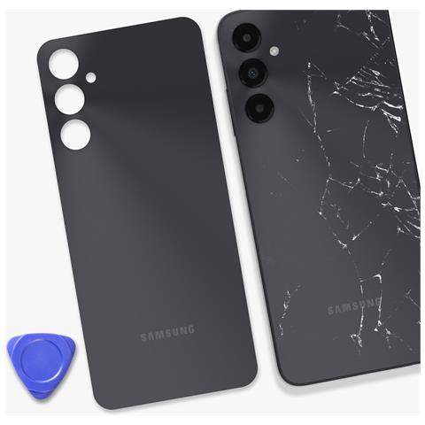 Copribatteria Galaxy A05s Con Lente Fotocamera Originale, Nero - Foto 4