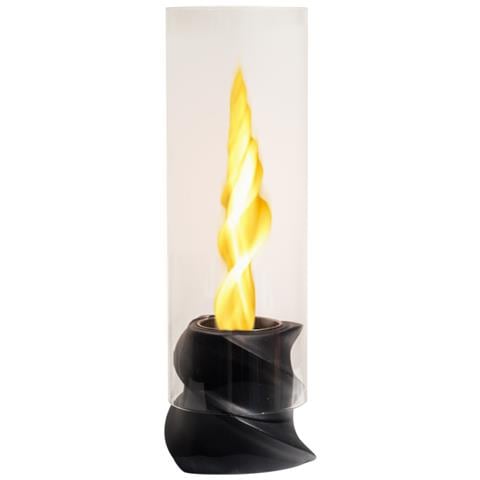 Camino A Bieotanolo Biocamino Da Tavolo Nizza Nero D14,5 X H46,5 Interno Esterno - Foto 1