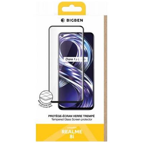 Salvadisplay In Vetro Temperato Per Realme 8i 2.5d, Trasparente - Foto 2