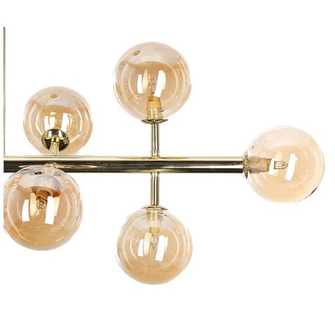 Lampadario Ramis Metallo Oro - Foto 2