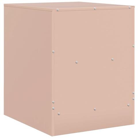 Comodini 2 pz Rosa 34,5x39x44 cm in Acciaio - Foto 10