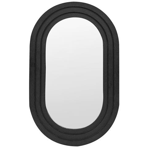 Specchio Massilly 43 Cm 69 Cm Nero - Foto 2