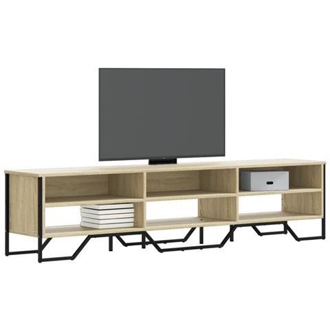 Mobile Porta Tv Rovere Sonoma 180x34x41 Cm Legno Multistrato - Foto 1