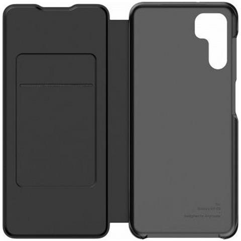 Custodia Per Galaxy A13 5g Folio Flip Wallet Con Portacarte, Nero - Foto 2