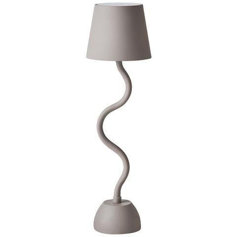 Lampada Da Tavolo Senza Fili A Led Vouga Con Dimmer Metallo Beige - Foto 2