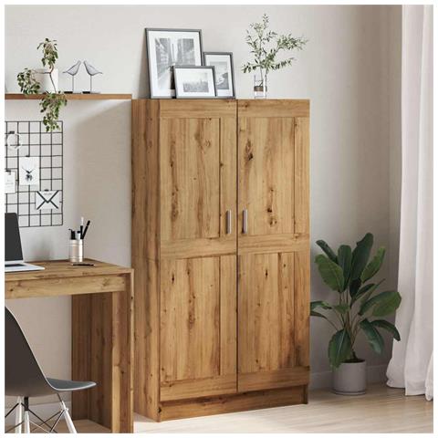 Libreria Rovere Artigianale 82,5x30,5x150 Cm Legno Multistrato - Foto 3