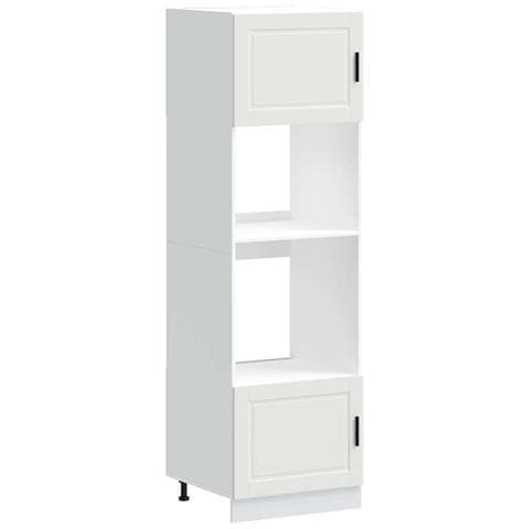 Armadi Forno 2 Pz Porto Bianchi In Legno Multistrato - Foto 2