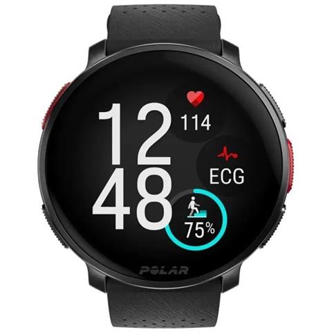 Polar Vantage V3 - Aluminum - Sportuhr Mit Band - Silikon - Anzeige 3.5 Cm (1.39"") - 32 Gb - Bluetooth - 57 G - Night Black (900108890) - Foto 1
