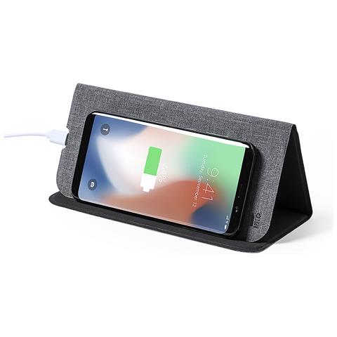 Tappetino Di Ricarica Wireless 10w Ricarica Rapida. Nature Plastica Riciclata. Antiscivolo - Foto 2