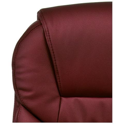 Coppia Poltrone Ospite Modello Roger Color Bordeaux Per Ufficio Studio Professionale - Foto 2