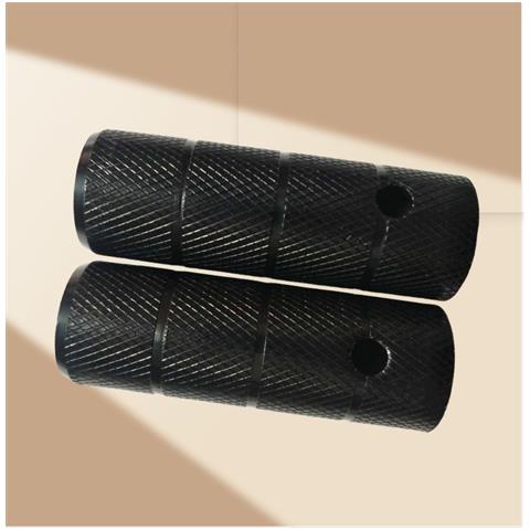 Pedane Per Mountain Bike - Poggiapiedi Per Bicicletta In Metallo Nero 38 Mm - Foto 3