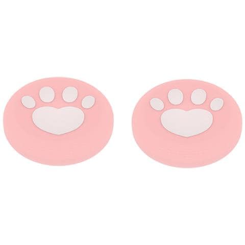 Compatibile Con Switch2 Heart Silicone Thumb Grips Caps Per Un Controllo Migliorato Pink - Foto 1