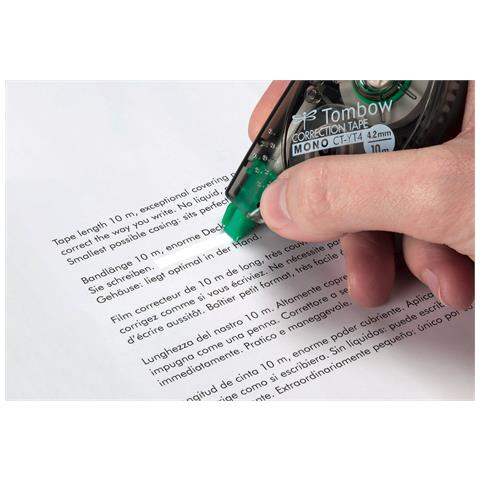 MONO YT4 20pcs nastro di correzione 10 m Bianco 20 pz - Foto 2