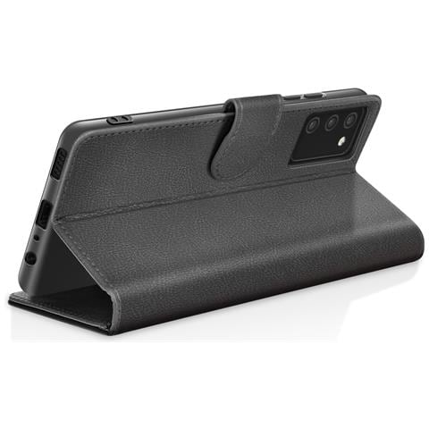 Custodia A Portafoglio Per Galaxy A02s / A03s Con Supporto E Linguetta Magnetica, Nero - Foto 5