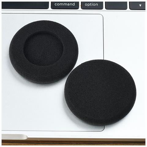 2 Cuscinetti Auricolari Di Ricambio In Schiuma Compatibili Con Koss Porta Pro, Pp/kph40/ksc35/ksc11/ksc17/ksc75 - Nero - Foto 2