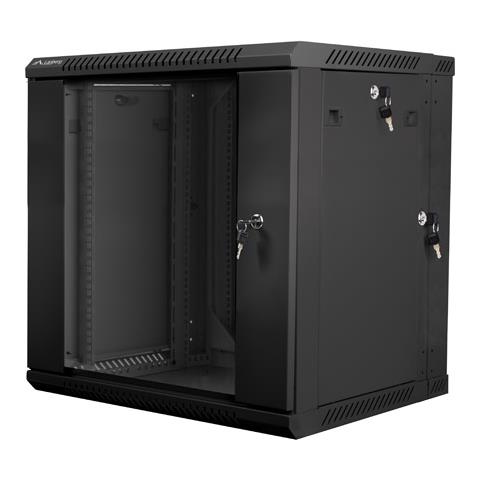 WF02-6612-10B rack 12U Da parete Nero - Foto 1