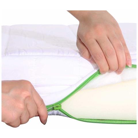 Struttura del letto Bianco 80 x 200 cm Pino massello - Foto 9