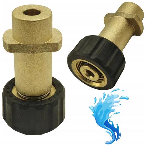 Adattatore Per Idropulitrice 1/4qc Compatibile Con Kärcher K2-k7 - Filettatura M22x1,5 | Alta Resistenza | Facile Installazione - Foto 1