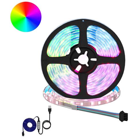 Striscia LED 2 pcs Nero e trasparente 3000 mm Rame e plastica - Foto 1