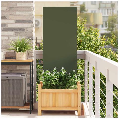 Schermo per privacy in giardino Oliver verde 50 x 140 cm - Foto 2