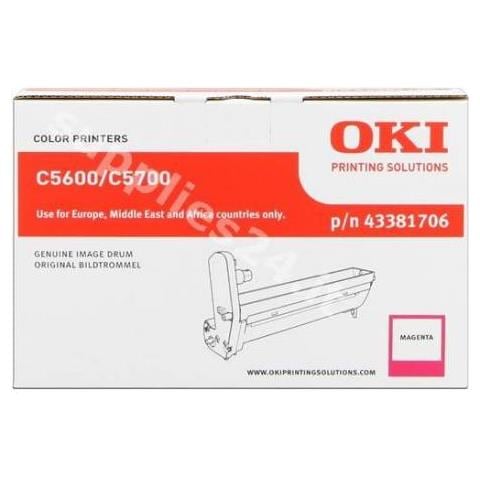 Tamburo Originale C5600 C5700 Magenta 43381706 20000 Pagine - Foto 4