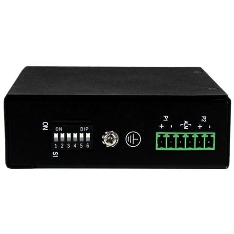 Switch di rete Commutatore Industriale Gigabit Ethernet a 5 porte non gestito - Guide DIN / Montabile a parete - Foto 3