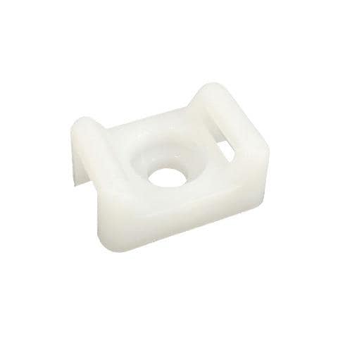 ISWTS-2402 - Base a Sella 17.8x12.7x8.2 mm per Fascette 100 Pz Beige - Foto 1