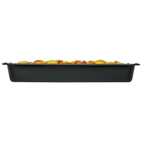 Teglia E4OHDT01 Infispace Gourmet Pan Antiaderente Dimensioni: 46,6 x 38,5 x 6,6 cm - Foto 3