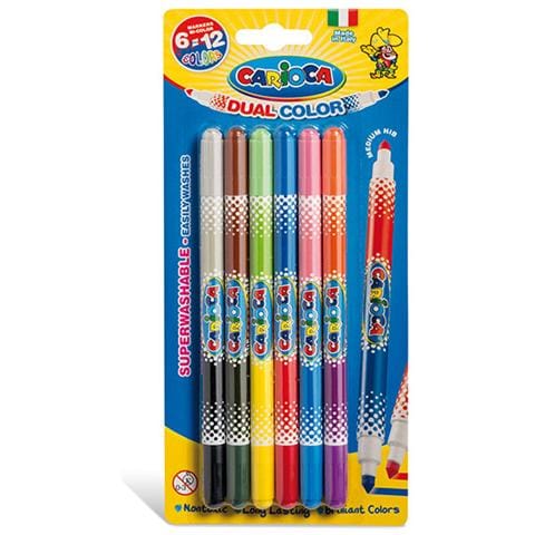Cf6 Pennarello Bi Color Assortiti - Foto 1
