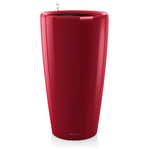 Vaso Rondo Premium 32 Rosso Scarlatto Lucido Ø32xh56 Cm - Foto 2