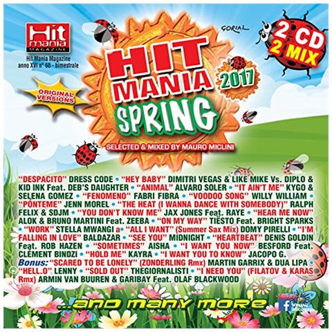 Hit Mania Spring 2017 (2 Cd)  - Foto 1