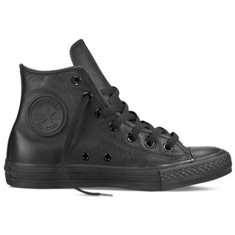All Star Ct A / s Lea Hi Scarpe Donna Nere Pelle 1t405 numero 42.5 - Foto 4