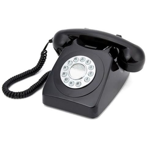 746 Push Button Black (telefono Vintage)  - Foto 1
