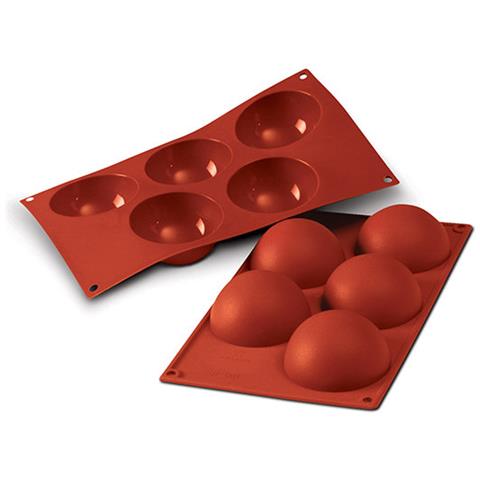 Sf001 - Silicone Nr. 5 Semisfere Terracotta À80 H 40 Mm In Nylon + Cav. Classic - Foto 2