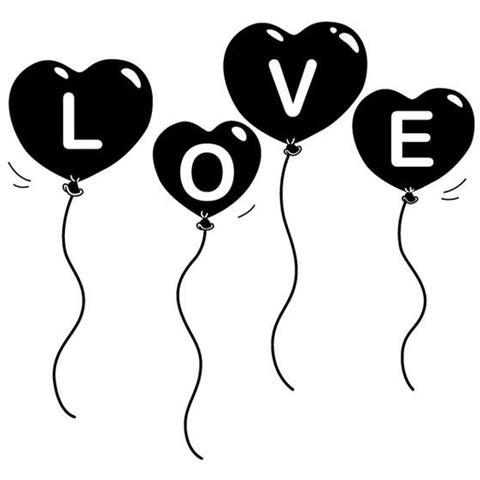 Love Timbro, Legno, Beige, 16,5 x 2,5 x 26,8 cm - Foto 2