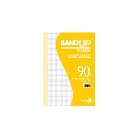 Blocco Collato Forati Rinforzati Bandup A4 90gr 40fg 5mm - Foto 1
