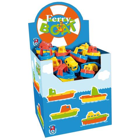 Barchette In Plastica Assortite - Espositore Da 80 Pezzi - Foto 1