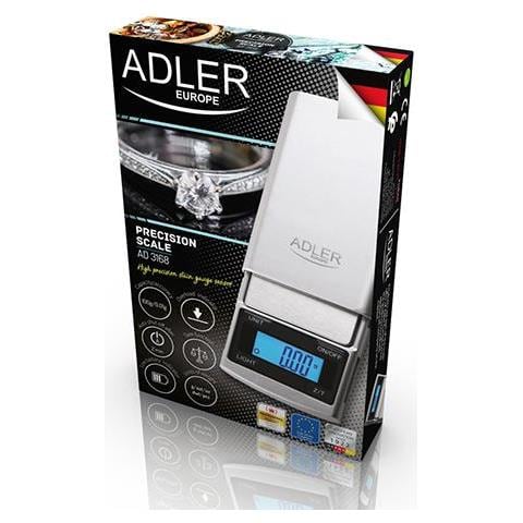 Bilancia Di Precisione Ad 3168 Precisione 0,01 G, Argento - Foto 15