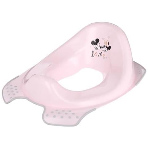 Rialzo Wc Bebè - Rialzo Wc Bebè - Antiscivolo, Sicuro, Ergonomico, Adattato - Disney Minnie - Foto 1