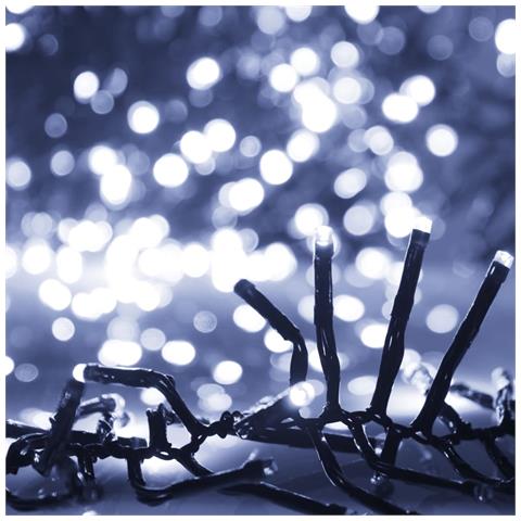 Gruppo Stringa Led Con 3000 Luci Led Bianco Freddo 60 M Pvc - Foto 2