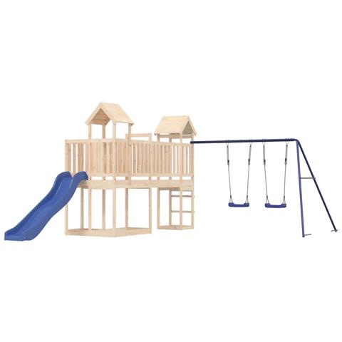Set da Gioco da Esterno in Legno Massello di Pino - Foto 1