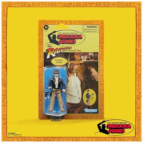 Indiana Jones Retro Collection ''raiders Of The Lost Ark'' Action Figure 10cm-h - Foto 1