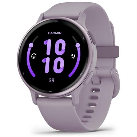Sportwatch vívoactive 5 Impermeabile 5 ATM Display Amoled a Colori GPS Bluetooth ANT+ Wi-Fi Cinturino in Silicone Colore Orchid Metallic - Foto 1