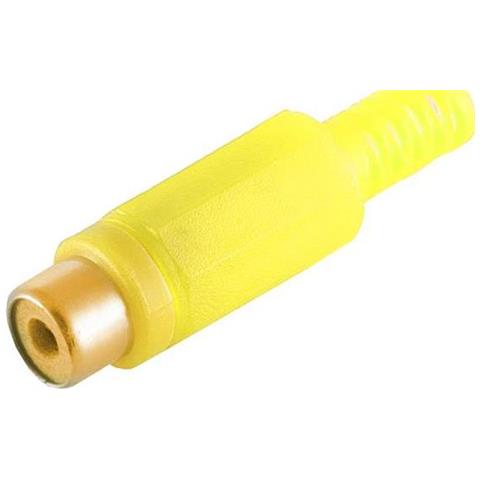 Bs51500-yg Connettore Cavo Rca Giallo (bs51500-yg) - Foto 2