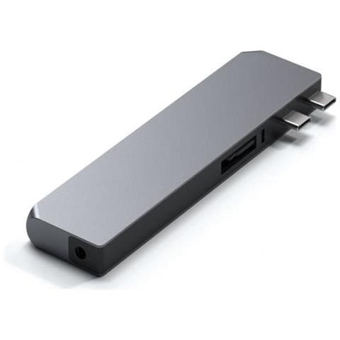 St-ucphmxm Hub Di Interfaccia 2 X Usb 3.2 Gen 2 (3.1 Gen 2) Type-c 5000 Mbit /s Grigio - Foto 2