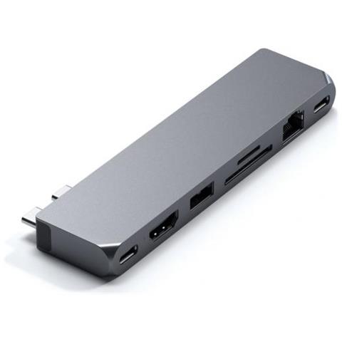 St-ucphmxm Hub Di Interfaccia 2 X Usb 3.2 Gen 2 (3.1 Gen 2) Type-c 5000 Mbit /s Grigio - Foto 3