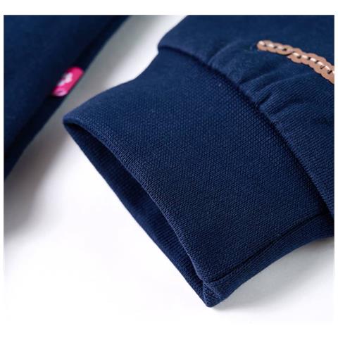 Felpa per Bambini Blu Marino 140 - Foto 2